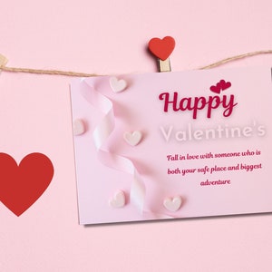 INSTANT DOWNLOAD - EDITABLE Valentine&#39;s day Card | happy valentines | card for him | valentines gift |happy valentines day | valentines card