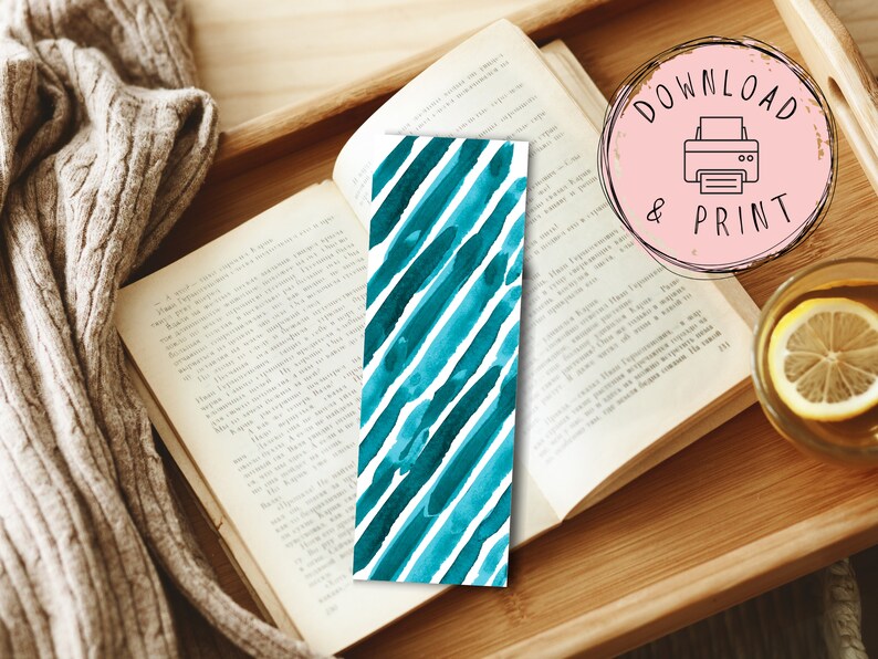 Printable Bookmark Bundle, Bookmarks With Beautiful Patterns, Printable ...