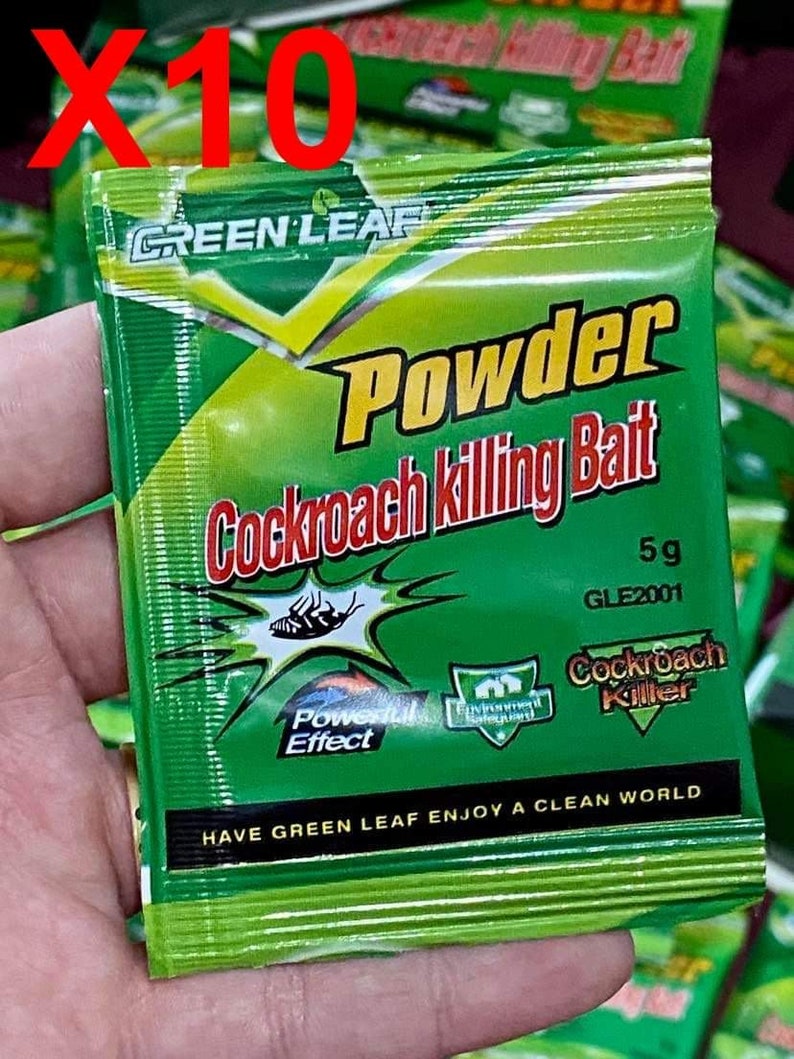 10 Sachets Anticreeping Powder Cockroaches Cockroach Bait Etsy Australia
