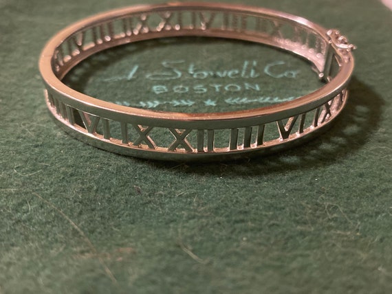 Tiffany Co. Roman Numerals Bracelet 