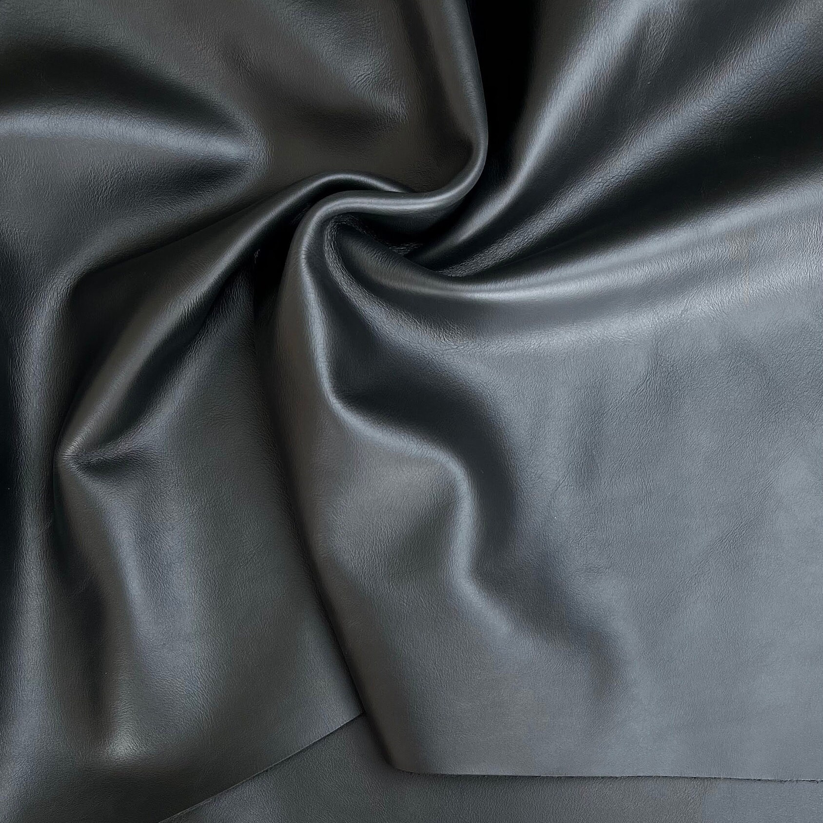 Black Soft Leather Cowhide. Leather for Crafting, Shoesmaking, Upholsery, Earings, Wallets