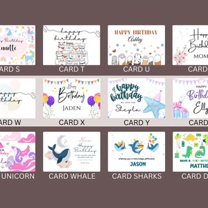 Personalized Name Stationery Gift Box - Kawaii Blue Ear Puppy Theme with Notebook Pencil Case Pens Highlighter - Custom Birthday Present Bild 7