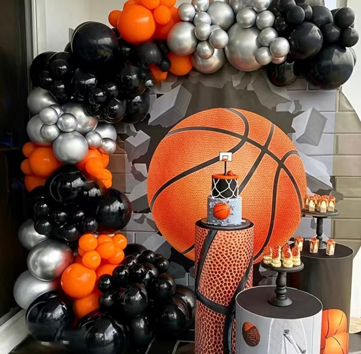 Basketbal versiering koop je bij - Sportversiering