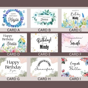 Personalized Name Stationery Gift Box - Kawaii Blue Ear Puppy Theme with Notebook Pencil Case Pens Highlighter - Custom Birthday Present Bild 5