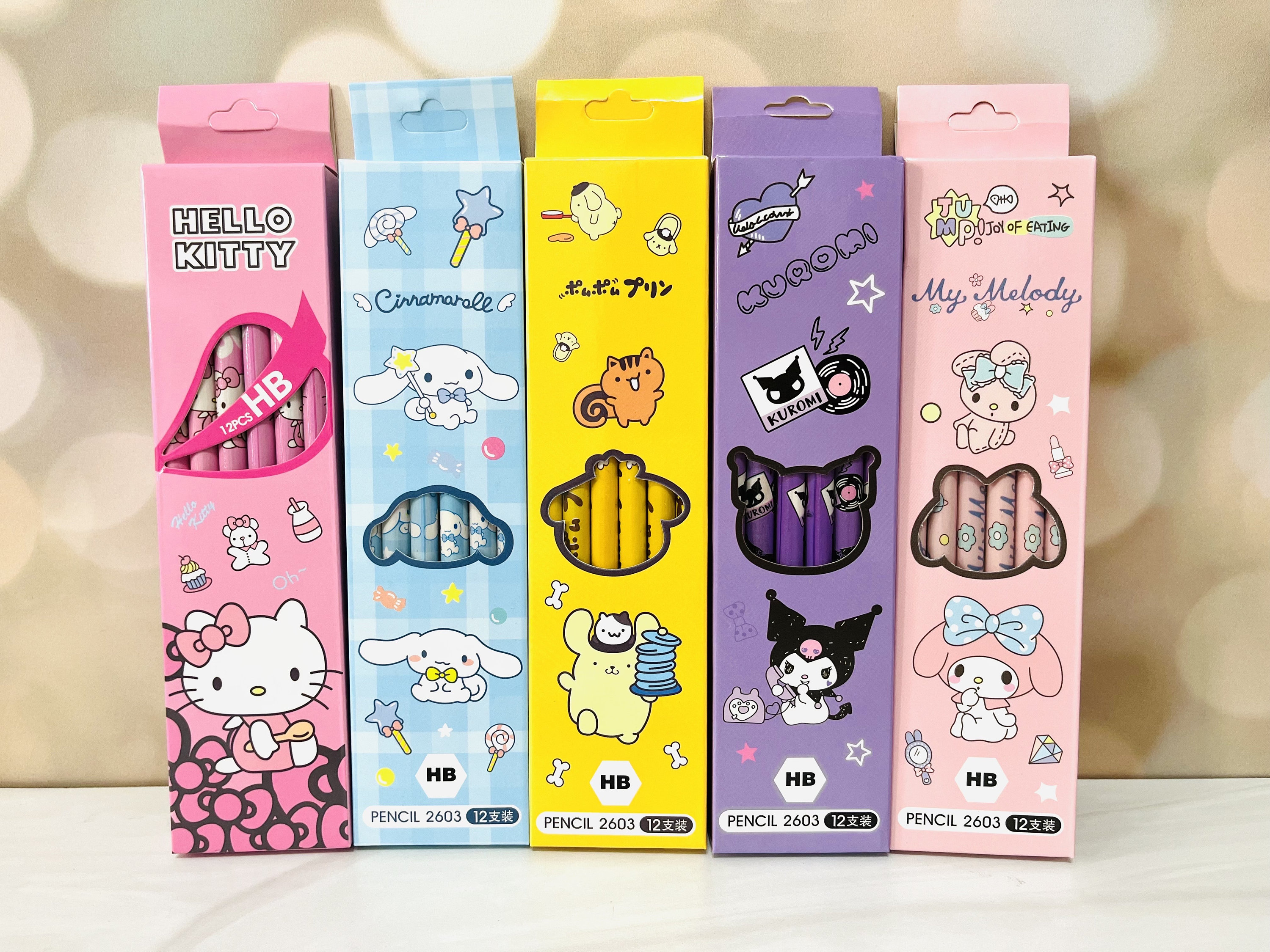 New Hello Kitty Local Souvenir Sharp Pencil Set ③