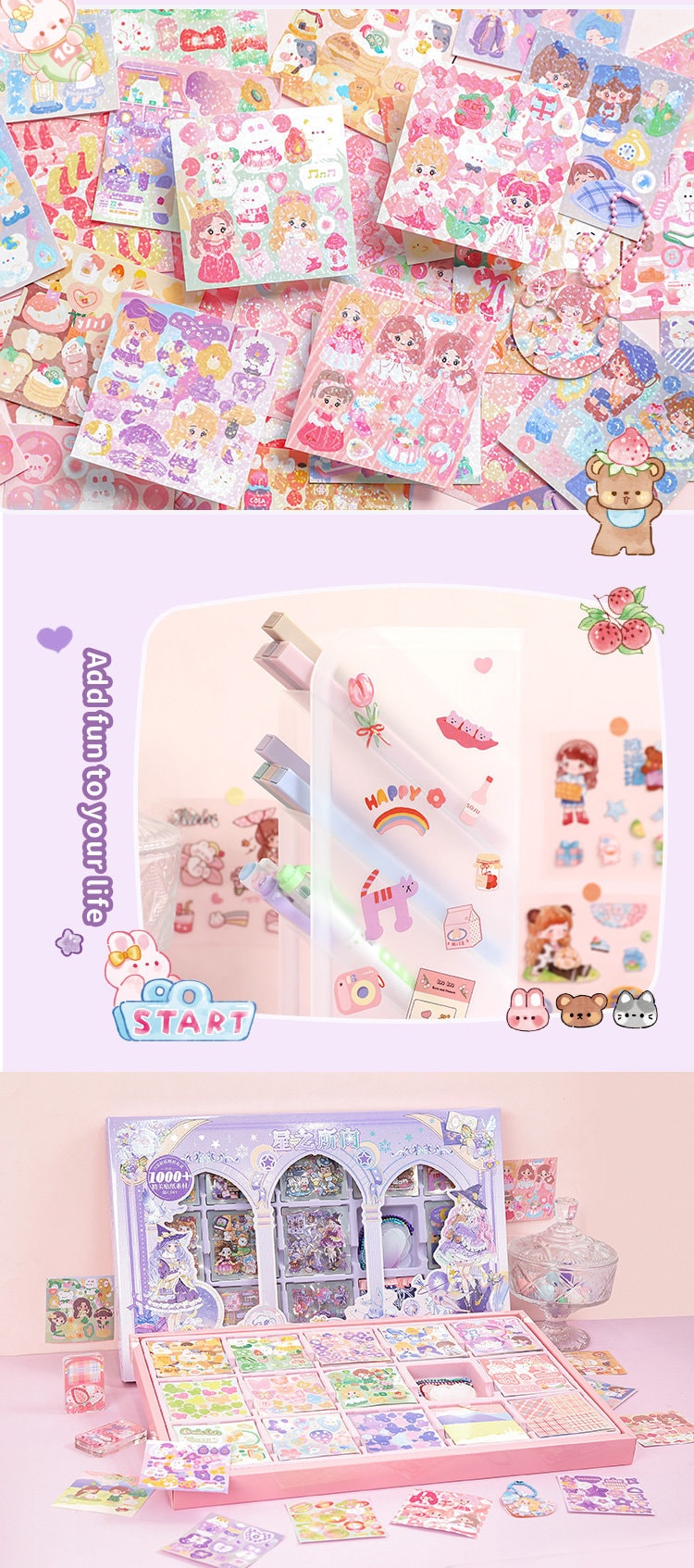 Sticker R Deluxe 1000+ Stickers Deluxe Set 11