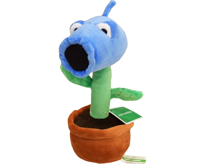 Plants Vs Zombies 10 Soft Plush Toys PVZ Plushie Chomper, Cactus