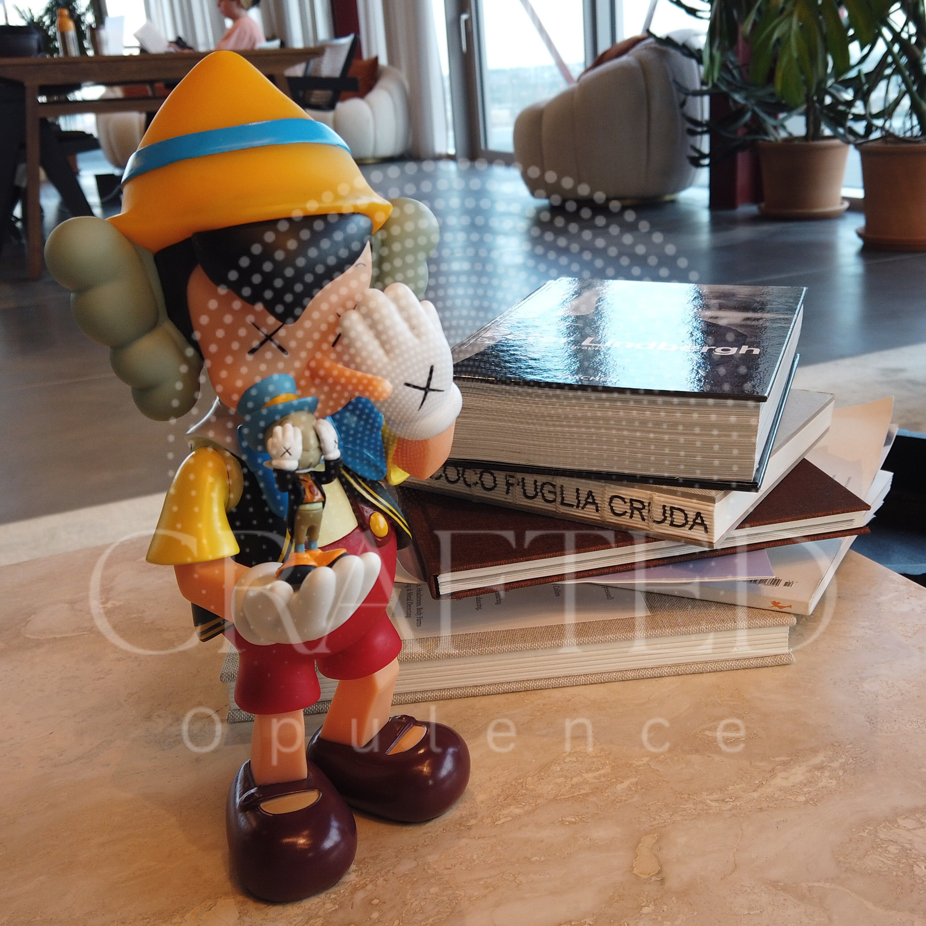 Pinocchio Figure Inspired by KAWS Etsy