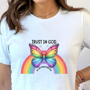 Trust in God, He can transform you, Rainbow butterfly, Christian Rainbow, God&#39;s promise, Noahs Ark, God&#39;s rainbow, God&#39;s covenant, Noah, joy