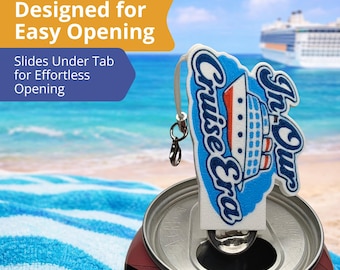Cruise Fish Extender Gifts | In Our Cruise Era Soda Opener | DCL FE Gift | Bulk Cruise Gifts