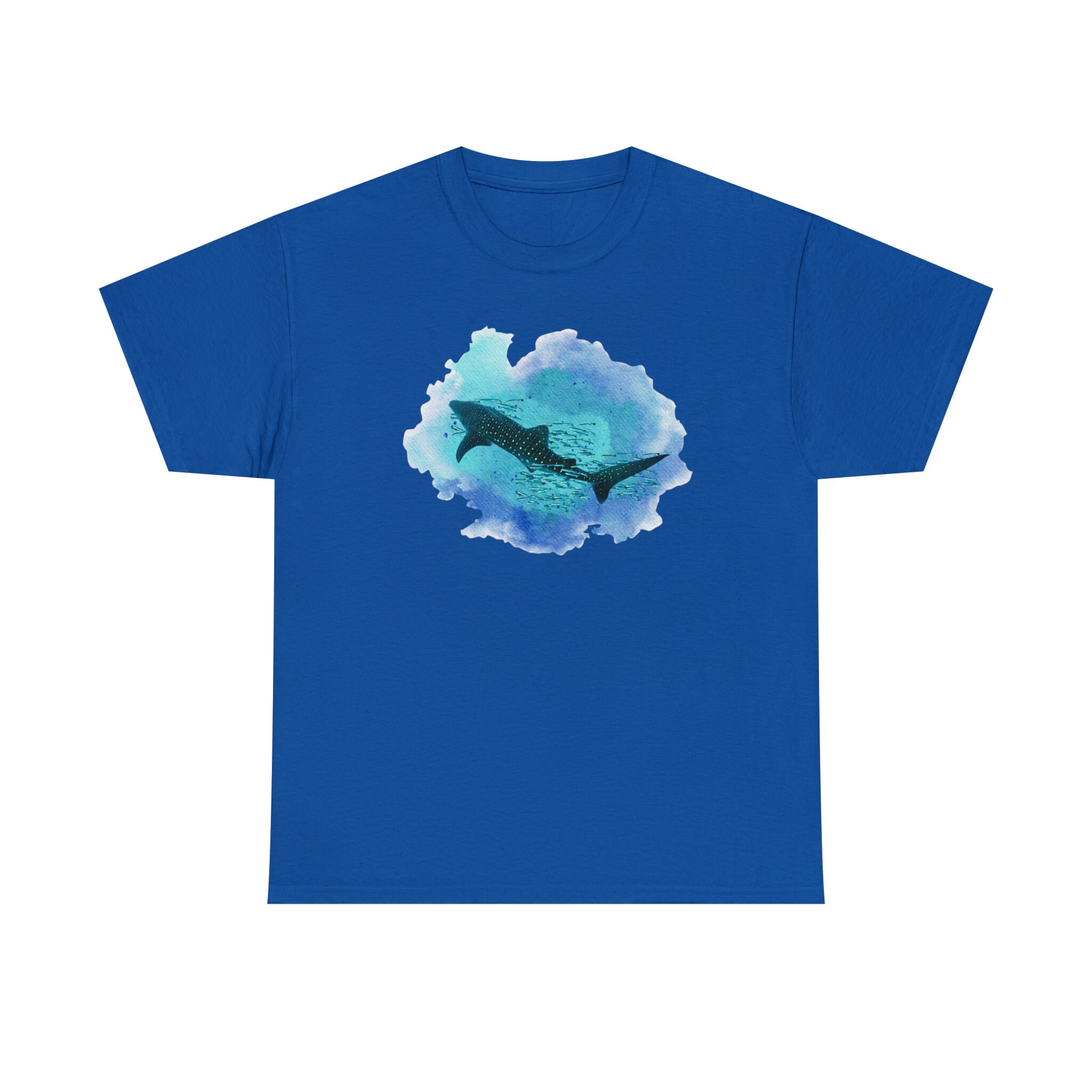 Whale Shark Tshirt Ocean Tee Gentle Giant Marine Creature Etsy