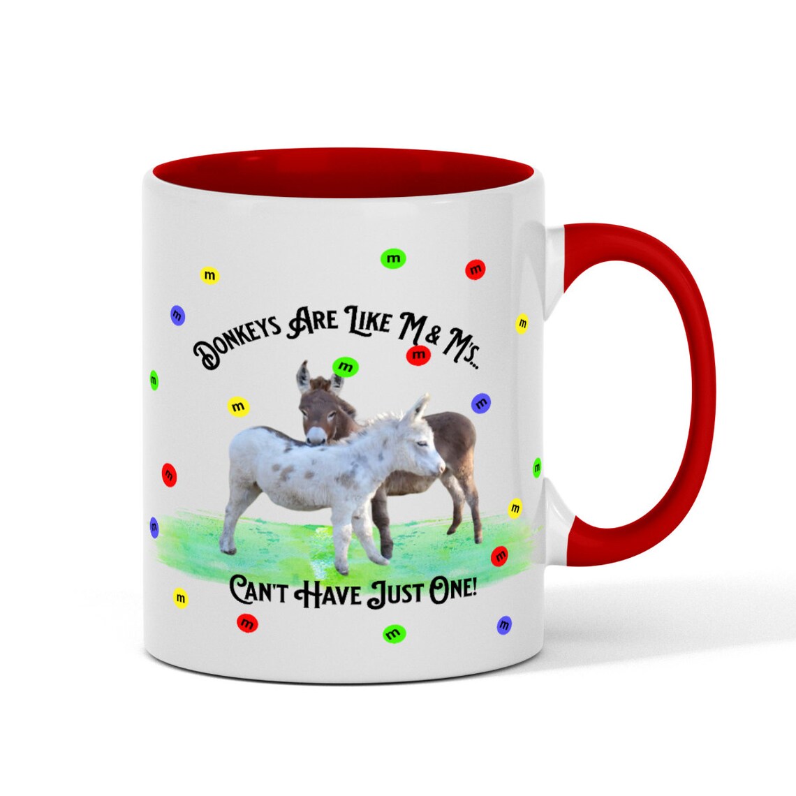 Cute Donkey Mug Donkey Lover's Pun Mug It's a Funny Etsy