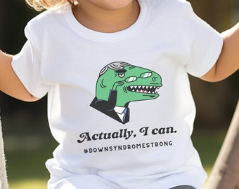 Actually I Can Shirt, Disability Pride Shirt, Down Syndrome Shirt, Autism Shirt, Disabled Child Shirt,