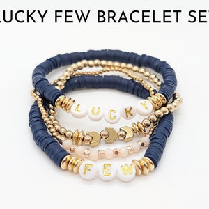 Lucky Mama Bracelet Bundle, Lucky Few Bracelets, Down Syndrome Women's Jewelry, Down Syndrome Bracelet, Down Syndrome Jewelry, Blue Colors