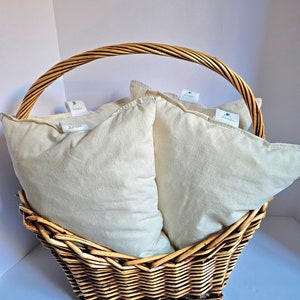 Organic shredded latex pillow, hypoallergenic pillow, natural rubber pillow, travel pillow, toddler pillow, pillow insert, lumbar pillow