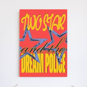 Two Star and the Dream Police Framed Print (20x28