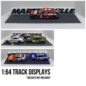 NASCAR 1:64 Track Displays