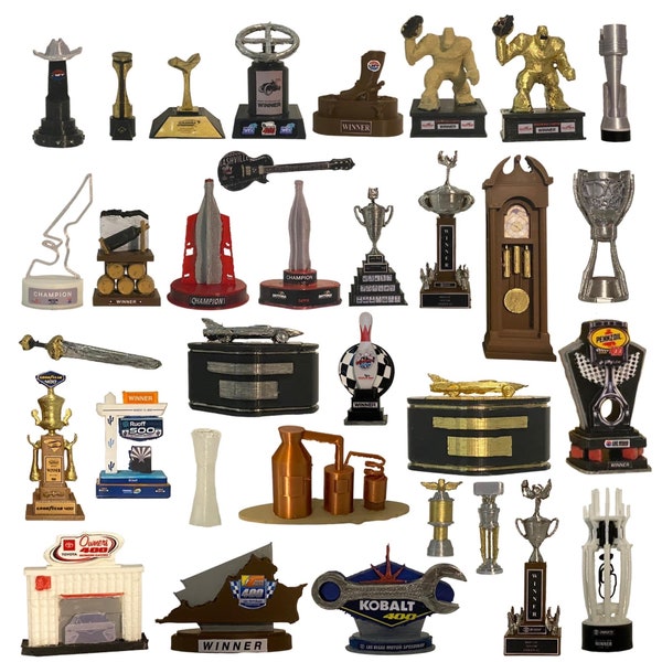 NASCAR 1:24 Trophies