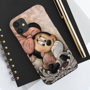 Minnie Mouse - Protection pour téléphone portable Minnie Mouse Rose (10,5 x  18 x 1 cm) - Coque, étui smartphone - Rue du Commerce