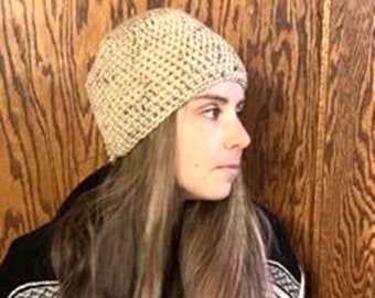 Adult Crochet Beanie | Cozy Winter Hat | Christmas Gift | Hand Knit Beanie | Warm Hat | Cute Winter Cap | Skull Cap Beanie