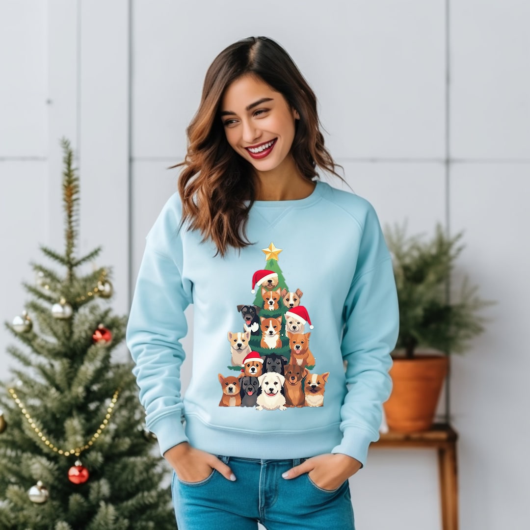 Dog Christmas Sweater Christmas Sweatshirt Dog Ugly Sweater Etsy