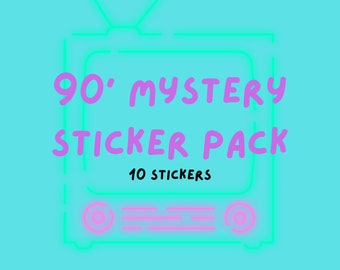 90's/ 2000's Mystery Stickers 15 Stickers