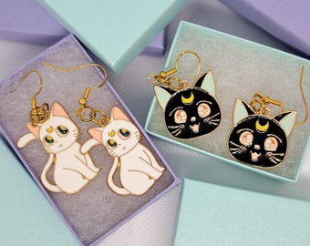 Sailor Moon Cat Earrings