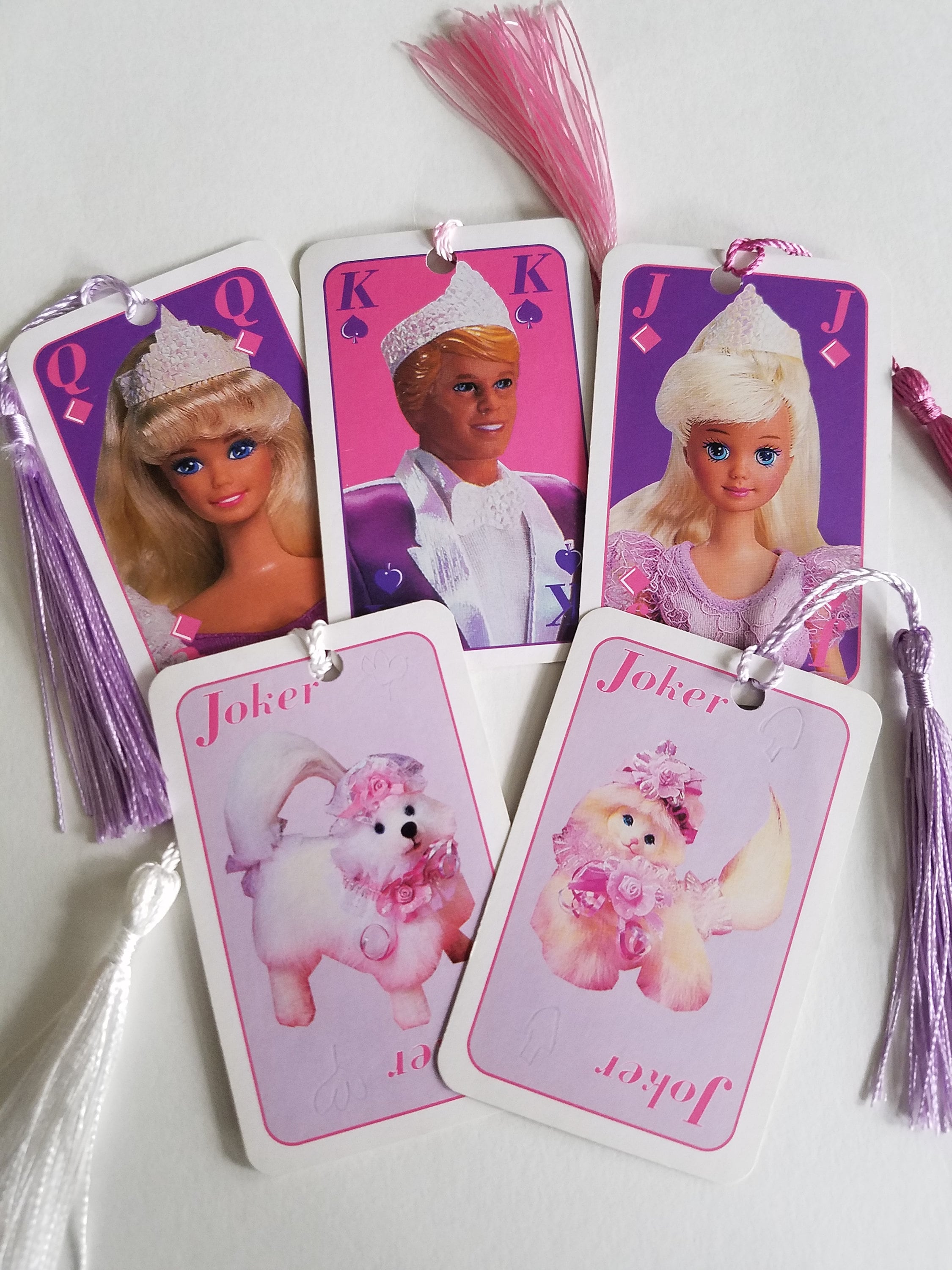 Barbie Ken Skipper Barbie's Pets Bookmarks 2 Pack Etsy