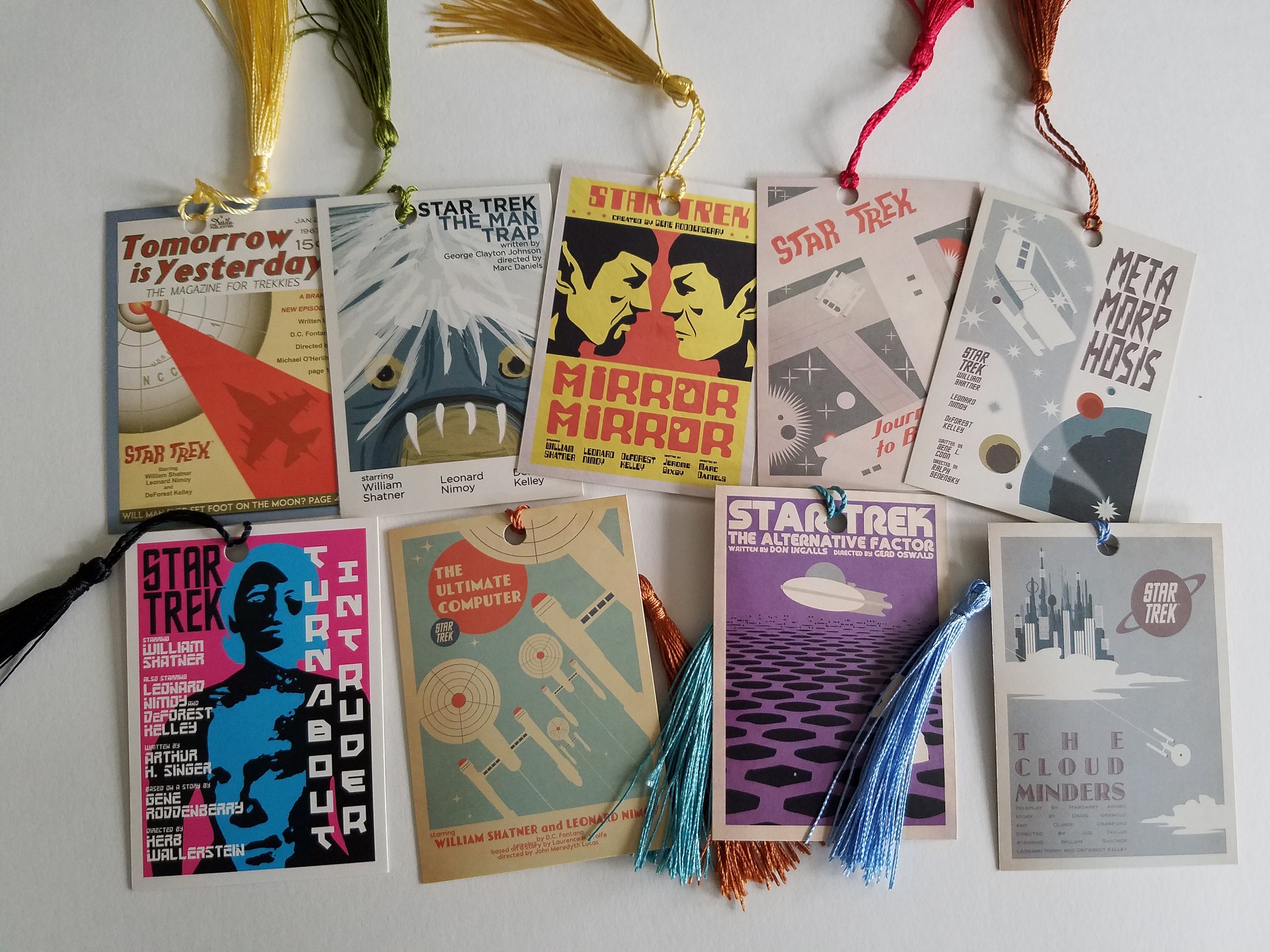 Star Trek Bookmark - Etsy