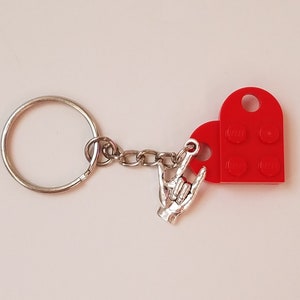 ASL Love Keyring