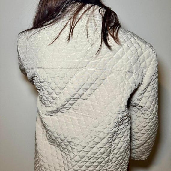 Quilted spring jacket cottage core lightweight y2… - image 5
