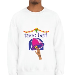 Indians at Taco Bell Unisex Crewneck Sweatshirt, Gift for Food Lover, Gift for her, Gift for him