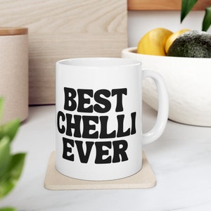 Najlepszy kubek ceramiczny Chelli Ever 11 uncji | Prezent dla siostry, Prezent na Raksha Bandhan, Prezent dla niej, Indyjski prezent dla siostry