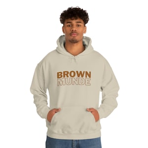 Brown Munde Hooded Sweatshirt | AP Dhillon