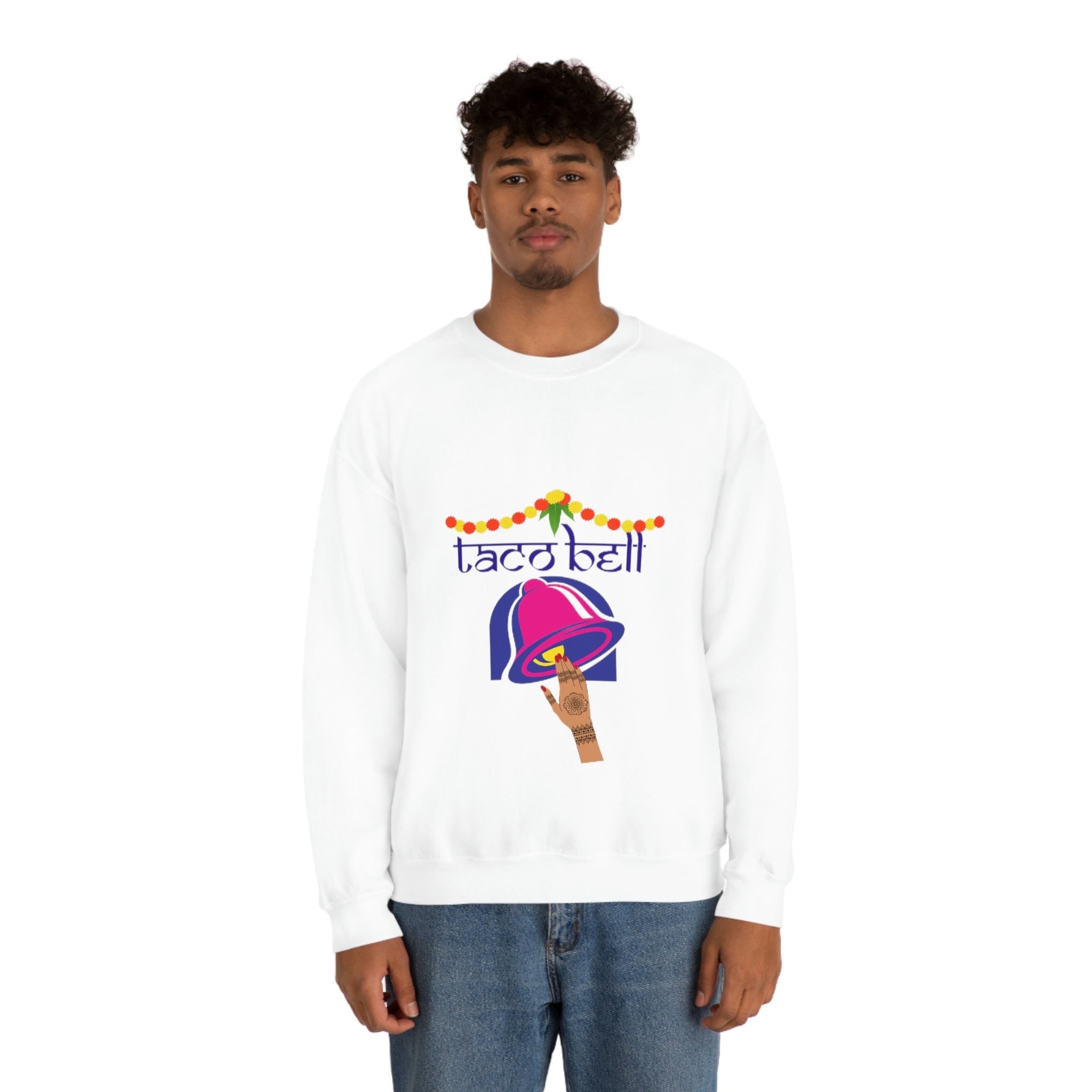 Indians at Taco Bell Unisex Crewneck Sweatshirt Gift for Food