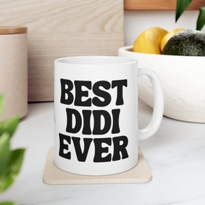 Best Didi Ever Ceramic Mug 11oz | Gift for Sister, Gift for Raksha Bandhan, Gift for her, Indian gift for sister