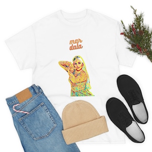 Bollywood Icon Unisex Heavy Cotton Tee | Hindi Movie gift, Madhuri Dixit, Devdas, Mar Dala tee
