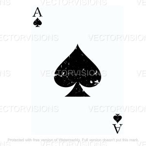 Ace Card Svg, Ace Svg, Deck of Crds Svg, Vector Cut file for Cricut,cricut,Silhouette, Pdf Png Eps Dxf,Decal,Sticker,Vinyl, Pin,Stencil