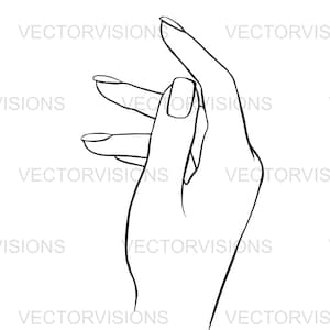 Nails svg, hands svg, manicure svg, hands silhouette svg, Vector Cut file for Cricut,Silhouette,Pdf Png Eps Dxf,Sticker, Stencil