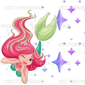Mermaid clipcart, Mermaid Silhouette, Mermaid png, Mermaid Jpg, Kids Clipart, Girl&#39;s clipart,  Mermaid Clipart, mermaid picture