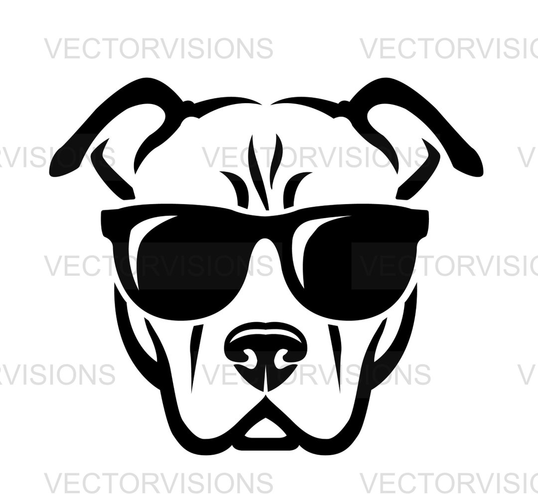 Cool Dog Svg,dog With Glasses Svg,dogs Svg, Animals Svg,cool Dog With