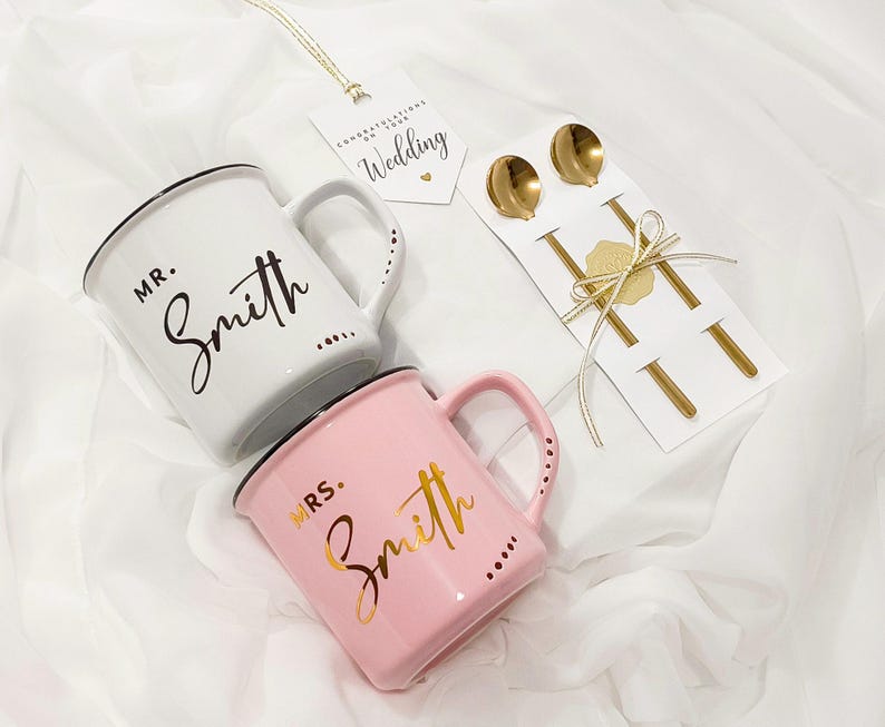 Engagement Gift Box, Engagement Gifts, Engagement Gifts For Couple, Mr and Mrs Mugs, Future Mrs Mug, Engagement Mug, Newly Engaged Gift image 8