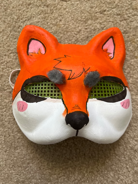 Fox therian mask design by FrolickingFinn on DeviantArt