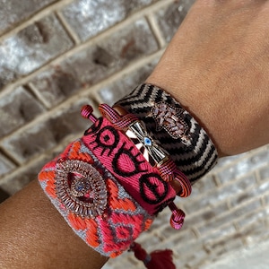 Adjustable bracelets, women&#39;s accessories, Gifts for her, handmade bracelets, unique bracelets, Mexican artisans bracelets