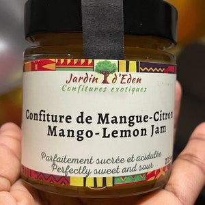 Mango and lemon Jam, 225g