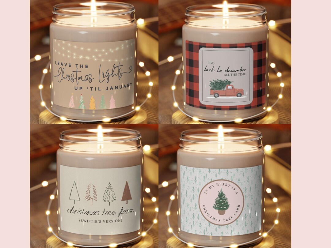 Swift Christmas Candle, Swift Gifts, Taylor's Version, Swiftie Merch