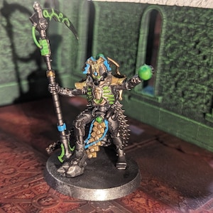 Painted Necron Overlord