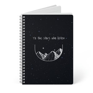 ACOTAR Spiral Notebook - Ruled Line