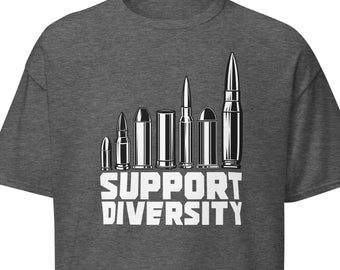 Support Diversity Graphic T-Shirt: Men&#39;s Cotton Tee