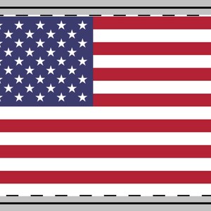 Bandera estadounidense 4x6 - Imanes